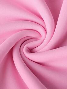 هوديي بنات مراهقات ناعم ودافئ، ملابس علوية كاجوال طويلة الأكمام مريحة، لون أحادي، مناسب للخريف، قماش مريح - وردي - مشاهدة 10