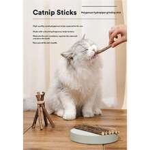 Fresh Breath, Remove Dental Plaque, Cat Chewing Sticks, Wooden Celery Sticks, Cat Toys, Cat Treats, Teeth Grinding, Durable. - Multicolor - View 2