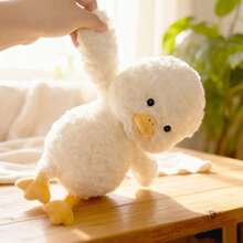 1个柔软可爱的鸭子毛绒玩具，蓬松柔软，适合作为儿童生日/复活节/情人节礼物 - 彩色 - 查看 5