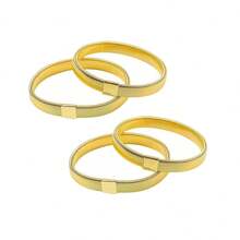 1pc/2pcs/4pcs Metal Spring Elastic Arm Band, Non-Slip Shirt Sleeve Holder, Clothing Decor Cuff Strap, Unisex - Gold/Silver/Black - Multicolor - View 14