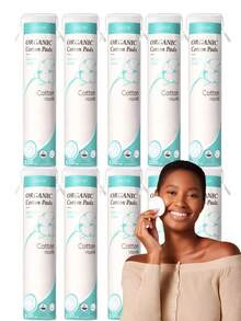 Lint-Free Pads For Face, Nails, Makeup, Manicure, Pedicure - Multicolor - View 1