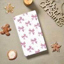 2/4pcs Butterfly Print Kitchen Towels, Absorbent Cartoon Heart & Bow Design, Reusable Washable Hand Towels For Home, Kitchen, Bathroom, Car, Window Cleaning - Soft Knitted Dish Cloths, Valentine's Day Decor - Multicolor - View 4