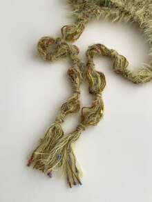 1 件装女士甜美熊耳针织无檐便帽，秋冬保暖护耳帽，可爱猫耳设计