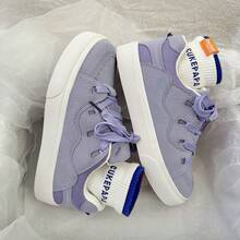 Breathable Casual Sneakers Versatile Niche Breathable Sneakers Men - Màu tím nhạt - Xem 11