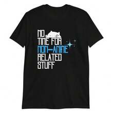 Camiseta Prioridad de la Vida de Anime - Negro - Ver 8