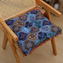 Bohemian-Style Round Meditation Cushions, Backrests, Seat Cushions, And Futons Are Thick, Soft, And Comfortable. Moroccan-Style Floor Cushions Are Also Available, Suitable For Living Rooms, Bedrooms, And Offices As Multi-Functional Home Decor. - Multicolor - View 3
