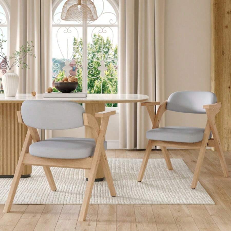 Dining Chairs - Grey - View 1