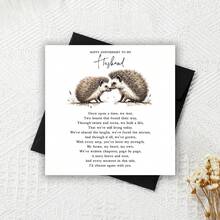 Husband Anniversary Card, Husband Anniversary Poem, Husband Anniversary Verse, Husband Sweet Anniversary Card - Multicolor - View 8