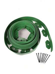 景观边缘修整套件，无需挖掘即可用于花园边界、草坪边缘，适用于花坛和花园景观美化 - 彩色 - 查看 11