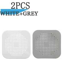 3pcs Silicone Hair Catcher With Suction Cup, Silicone Anti-Clogging Drain Stopper - Prevents Clogging And Odor, Suitable For Bathroom, Kitchen, Shower, Bathtub, Sink Drain, With Suction Cup Design Easy To Clean, Fits Bathroom And Kitchen Sink, Anti-Clogging Sink Filter, Drain Cover, Bathroom Accessory, Home Decor, Back To School Supplies, Kitchen Sink Accessories, Household Essentials (1/2/3pcs Available)