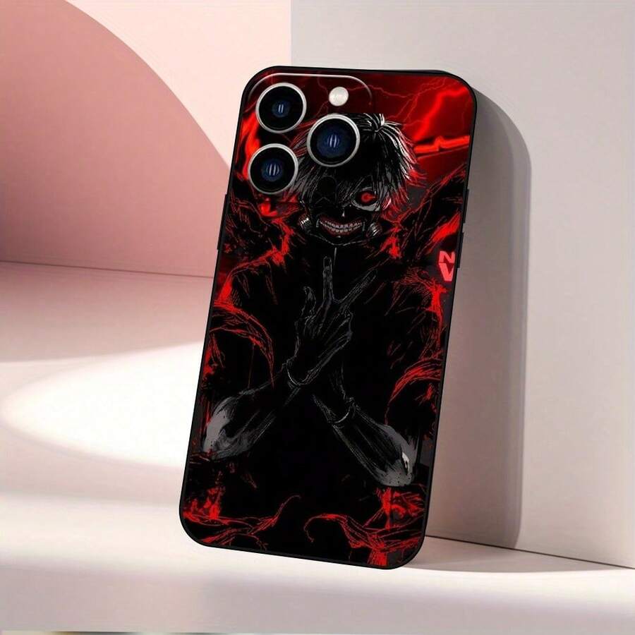 Funda para iPhone con patrón de , funda de moda a prueba de golpes con protección de lente, compatible con iPhone 11/12/13/14/15/16 Pro Max/Plus - Mezcla de colores - Ver 1