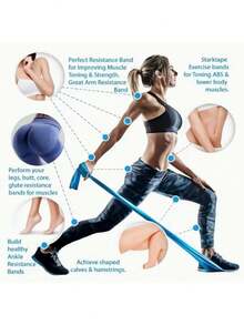 Home Pilates Yoga Fitness Set, Home Gym Equipment Set, Women's Yoga Set, Home Fitness Equipment, Sports Training Set, Suitable For Home Workout - Multicolor - View 2