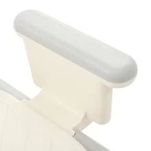 kangten Bedside Commode Toilet, Portable Toilet Chair, Adult Potty Chair For Bathroom - 灰色+米色 - 查看 7
