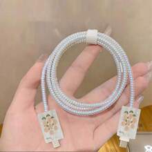 Graffiti Pattern Protective Case Compatible With Apple Wireless Charging Case, Scratch-Resistant And Shockproof - Clear - View 4