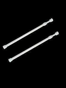 Barra de Cortina Telescópica sem Instalação; Barra de Cortina sem Furos; Barra de Secagem de Sacada; Barra Telescópica para Pendurar no Armário