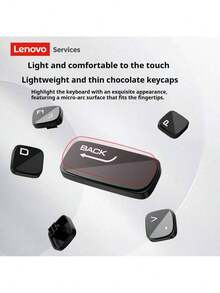 Lenovo K301 Wired Keyboard With USB Chiclet Design, Suitable For Office And Home Use, Desktop And Laptop Computers With Stand - Black - View 4