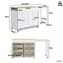 Dining Tables - White - View 6