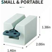 2个装牙膏挤压器 懒人牙膏挤压器 创意手动牙膏挤压器 牙膏夹 浴室用品 - 彩色 - 查看 5