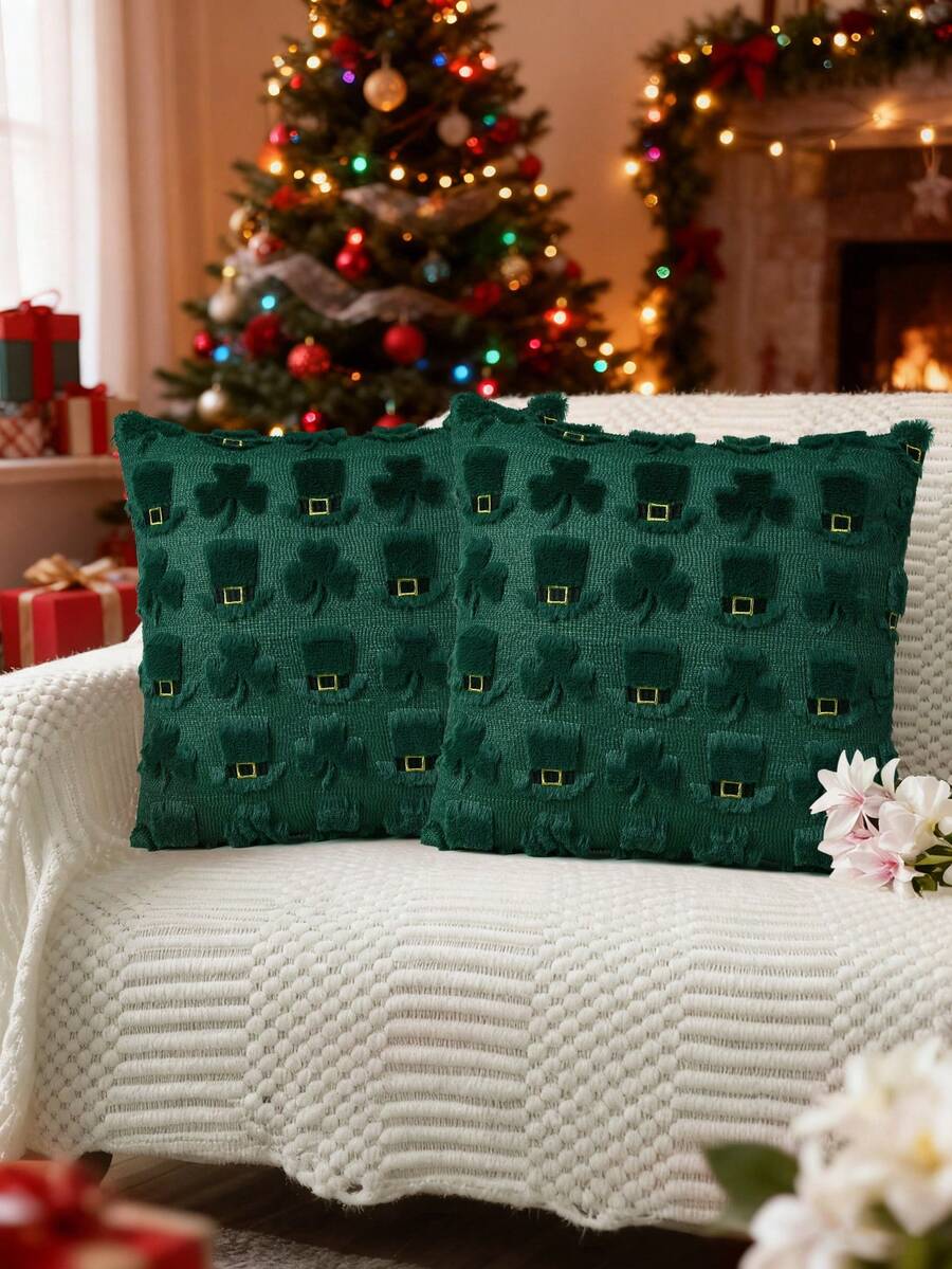 2pcs Plush Lemon Pillowcase Set 3D Vintage-Style Cushion Cover Valentine's Day Decorative Sofa Pillowcase Autumn/Winter Home Decor For Bedrooms, Living Rooms, Dining Areas, Dorm Rooms & Back-To-School Season Waist Cushion Cover (Pillow Insert Not Included)