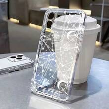 Funda de Teléfono Star Lines para Vivo Y15s/Y01/Y11 (2023)/Y02A/Y17S/Y22s/Y28/Y30/Y20/Y30g/Y35/Y16/Y27/Y36/Y31/Y53/Y78/Y77tY93s/Y95/Y91 Cobertura Completa TPU Funda Protectora Simple Creativa Antigolpes Carcasa Suave - Colores mixtos - Ver 5