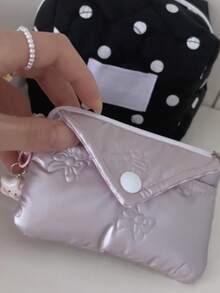 领结钱包、迷你双层防尘卡包、口红化妆包、蓝牙耳机盒、便携式拉链小挂袋