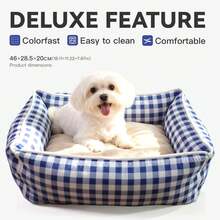 HAZOOWILL 二合一狗狗汽车安全座椅，便携式可拆卸旅行增压座椅，适用于小型犬和猫，柔软可转换床，透气夏季设计，可调节牵引绳和带扣，适合前排和后排座椅