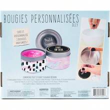 D. I. Y. Custom Candles, Create 2 Scented Soy Candles, Candle Maker Kit, Candle Making Set, Includes Soy Wax Chips, Wicks, Essential Oil, Stickers, Make Your Own Candle Starter Kit, Ages 8+ - Los colores pueden variar - Ver 8