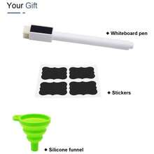 32oz Beer Bottle, Swing Top Glass Kombucha Bottles With Stoppers Brewing, Beverages, Smoothies, Kefir, Beer, Soda, Juicing, Kombucha, Oil, Milk, Vinegar4 Pack - Clear - View 4