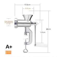 Manual Vegetable Meat Grinder, Multipurpose Kitchen Tool For Meat And Vegetables, Aluminum Hand Crank Meat Grinder With Clamp, Non-Electric, Sausage Maker For Home Sausage Making, Manual Meat Chopper Mincer Machine