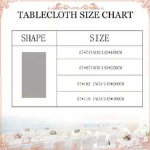 1 Piece Elegant Champagne Wedding Tablecloth - Luxurious Party Table Cover, Spill Resistant Easy Clean Surface, Durable Woven Fabric Ideal For Formal Occasions And Everyday Dining - Ideal For Home Or Takeaway Service, Wedding Decoration, High End Look - Champagne - View 5