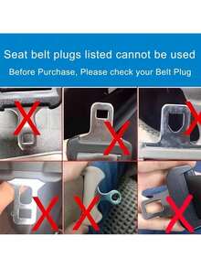 Alarm Silencer For Not Wearing A Seat Belt,Universal Vehicle Seat Belt Extender,Eliminate The Alarm Sound When Pet Is On The Car - 1 - View 4