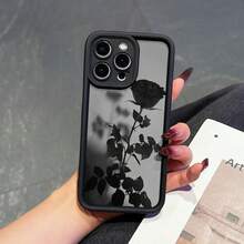 Funda para teléfono compatible con iPhone 17 aire/16/15/14/13/12/11. Profesional máximo 14/15/16 Además, 16E, 12/13mini, X/XS/XR/XSMax, compatible con Samsung Galaxy. A03/A03S/A04/A04E/A05/A05S/A06/A12/A13/A15/A16/A21S/A24/A25/A32/A34/A35/A54/A55, S20/S21/S22/S23/S24 FE/Plus/Ultra, F15, M35/M55, Note20/Note20Ultra Funda para teléfono, carcasa suave de TPU, protección total antideslizante y anti-caída, serie Sky Eye, carcasa suave de TPU, estilo coreano minimalista - Negro - Ver 2
