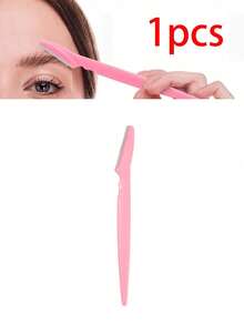 1 pièce/6 pièces/15 pièces/8 pièces Rasoir à sourcils pour femmes, épilateur exfoliant et outil de toilettage, avec couvercle, produits et accessoires essentiels pour les soins capillaires de salon de beauté et de voyage - Multicolore - Voir 16