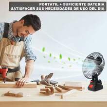 Portable Fans - Black - View 9