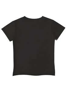 Cropped Feminino Dragão Japonês Estiloso e Retro Camiseta Curtinha 100% Algodão - Preto - Visão 3