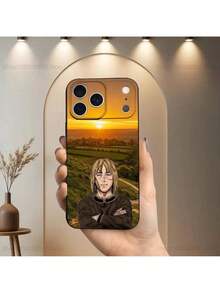 Funda de silicona suave negra compatible con Comics V-VINLAND S-SAGA, compatible con funda  17 Pro Max, funda  17 Pro, funda  17, funda  16, funda  16 Pro Max, funda  15 - Z6 - Ver 7