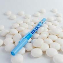 Mentos Compactor Ballpoint Pen And Felt-Tip Pen Set - 2 cây bút màu xanh - Xem 3