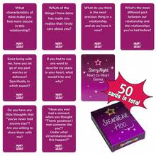 50 Tarjetas de Fiesta, Juego de Mesa para el Día de San Valentín, Juego de Mesa para Noches de Fiesta, Juego de Cartas, Juegos Interactivos de Ocio - 50 tarjetas interactivas para parejas - Ver 2