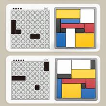 Logic Maze Puzzle Game, Children's Intellectual Geometric Puzzle Board Game, Holiday Gift - Puzzle Puzzle - View 6