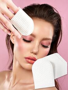 120-Piece Pack Of Double-Sided Makeup Remover Pads, Thickened Finger Cot Style, Suitable For Face And Nails - Ideal For Removing Makeup And Nail Polish. - Multicolor - View 2