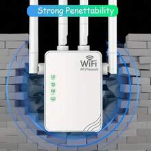 300Mbps 无线 WiFi 中继器 2.4G 无线信号扩展器 Wi-Fi 放大器路由器 远距离信号增强器 - 英規插(220-240V) - 查看 9