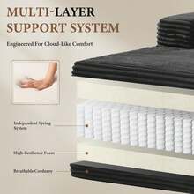 96" Sectional Couches For Living Room Cloud Couch Sofa With L-Shape Upholstered Boneless Couchs Modern Modular Sectional Couch With Chaise (Green, 96" W+Right Facing Chaise+2Seaters) - màu đen - Xem 4