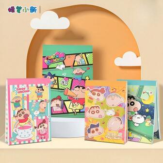 Crayon Shin-Chan Sticky Note Book, A Cartoon Portable Tear-Off Non-Adhesive Hand Account Notebook, Tear-Off Type. There Are Four Styles To Choose From. It Is Printed With Cute Cartoon Images, Has A High Appearance Value And A Girlish Style. It Is A Material For Students To Make Hand Accounts And Is Suitable For Students And Teachers As Stationery.