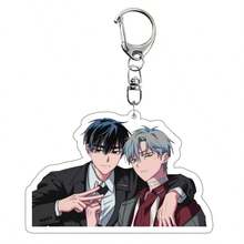 Figura de acrílico de llavero de escritorio de pie del personaje Ivan Till del escenario alienígena de anime, coleccionable, accesorio de cosplay, regalo de 6 cm de altura - Multicolor - Ver 13