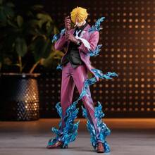 海贼王全涂装文斯莫克·山治动漫手办，收藏品，模型，动漫周边，小礼物，万圣节、圣诞节节日礼物 - 彩色 - 查看 4