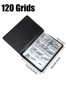 240 Pockets Coin Album - Coin Collecting Book With 10 Pages, 30x30 Mm Grid Holder For Pounds Pence Cents Dollars Nickel - Multicolor - View 11