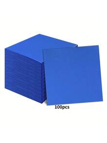 مناديل ورقية ملونة أحادية اللون, مناديل ورقية ملونة, مناديل ورقية يمكن التخلص منها لحفلات الأعياد وأعياد الميلاد, مناديل ورقية مربعة