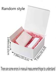 Gift Box With Lid, White Cardboard Gift Box For Bride, Bridesmaid, Proposal, Suitable For Gifts, Christmas, Weddings, Graduations, Holidays, Birthdays, And Craft Packaging - White - View 6