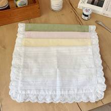 1件/2件/6件装心形蕾丝纯色餐垫，奢华高端咖啡垫，装饰餐垫，摄影 - 彩色 - 查看 8