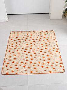 1pc Washable Portable Picnic Mat And Tablecloth, Baby Splash Mat, Suitable For High Chair/Arts & Crafts Activities - Multicolor - View 14